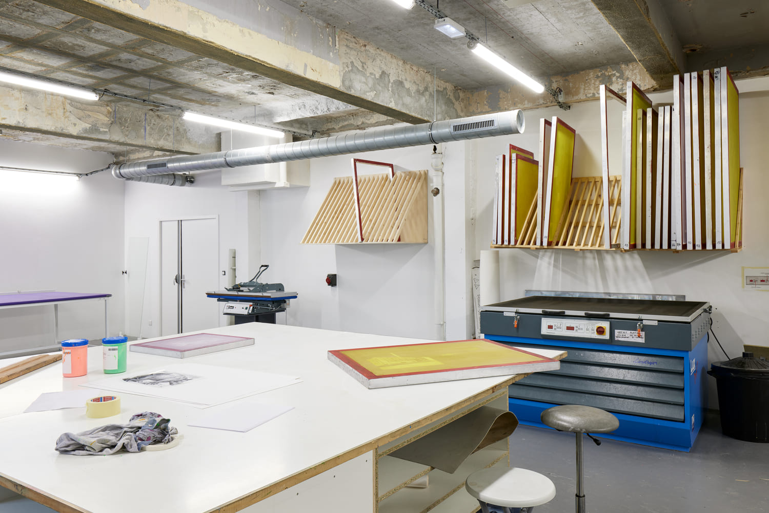 Atelier sérigraphie